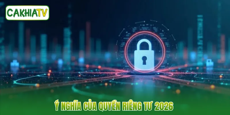 Ý nghĩa của quyền riêng tư 2026 